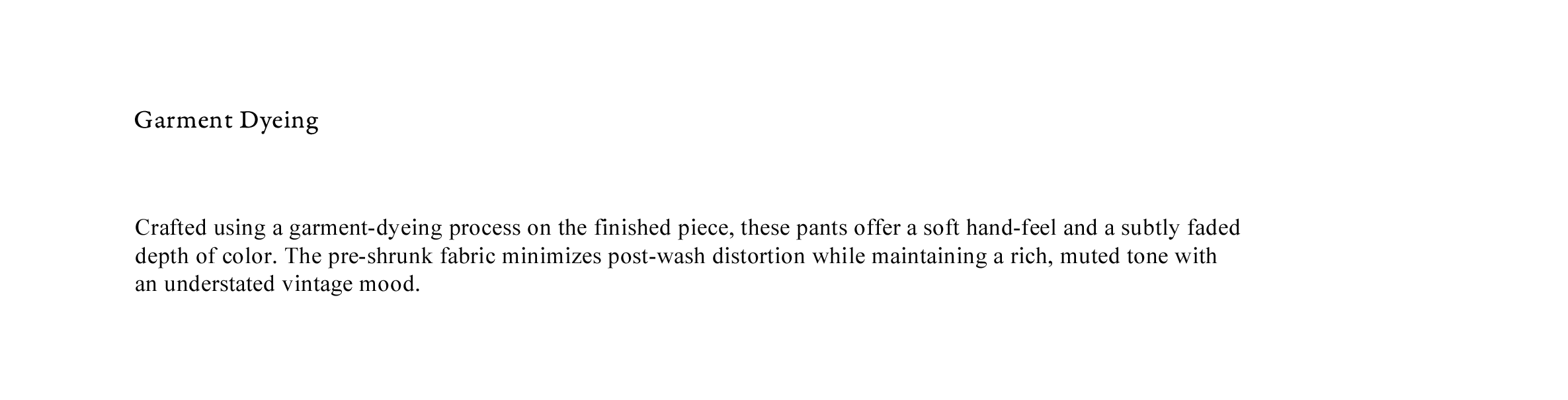 Shopify Editorial Text
